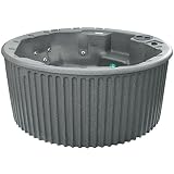 Aqualife by Strong Spas Arbor Hot Tub, 6-Person 120V Plug-in, Gray Granite