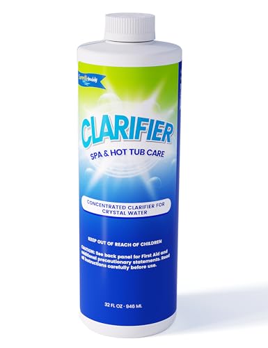 32 Oz Spa Clarifier Hot Tub, Hot Tub Clarifier, Clarifier for Hot Tub, Spa Clarifier, for All Hot Tubs & Spa Types