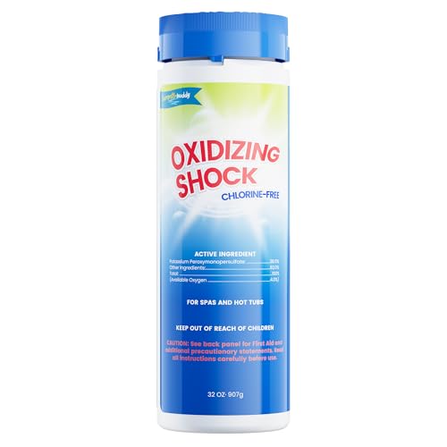 32 Oz Shock Oxidizer for Hot Tubs, Spa Chlorine-Free Shock Oxidizer, Suitable for All Spa & Hot Tubs Types