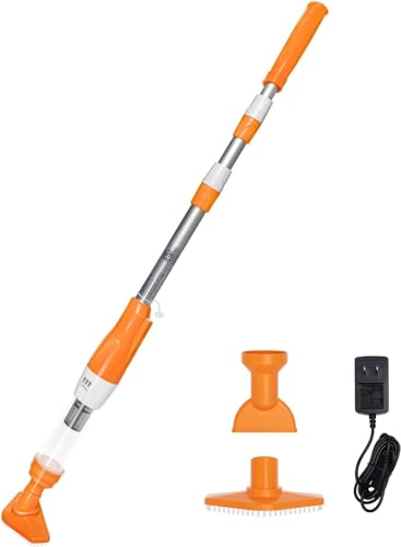 3 in 1 Cordless Rechargeable Pool Vacuum, Handheld Pool Cleaner Ideal for Spas, Hot Tubs and Small Pools for Sand and Debris 2025 New