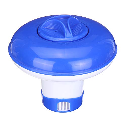 ATIE Collapsible/Retractable Pool Spa 1" Chlorine/Bromine Tablet Dispenser for Pool, Spa, Hot Tub, and Fountain, Perfect for Inflatable & above-Ground Pools