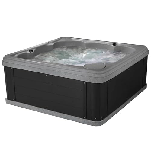 Hot Tub Bundle, Inland Hot Tub, Side Steps, Extra Filter, Six Person Spa, Insulated Cover Included, Made in USA, Aqualife by Strong Spas